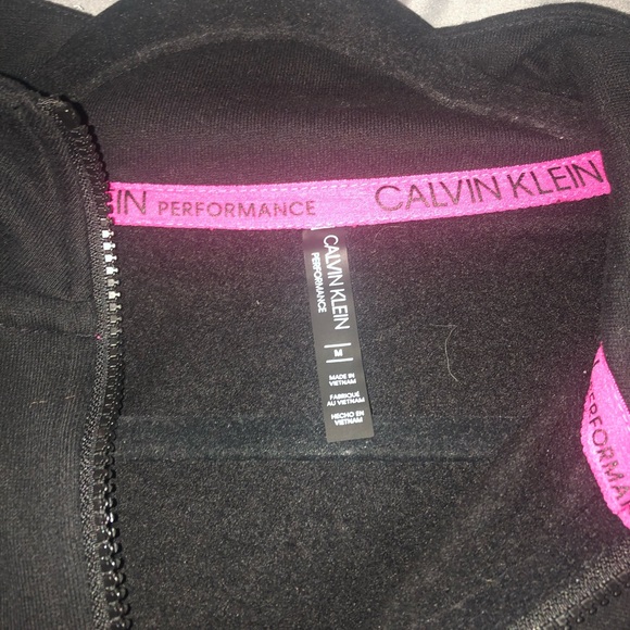 Calvin Klein Cropped Performance Sweater - Picture 5 of 5